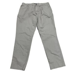 Todd Snyder Mens XXL Beige Tan Linen Cotten Comfort Waistband Straight Leg Pants